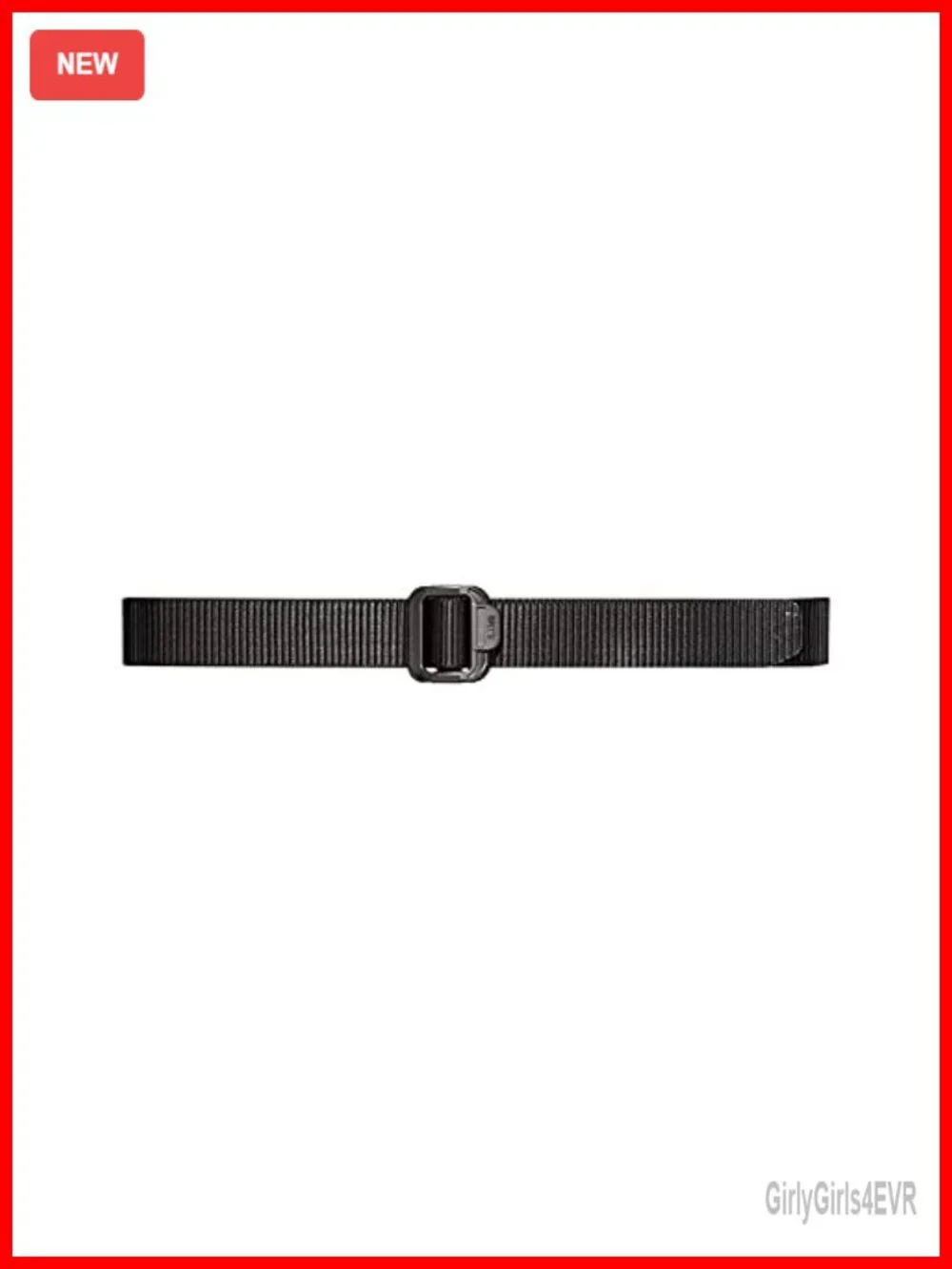 Tactical Nylon Belt 1.5 Inch Duty TSA Friendly EDC